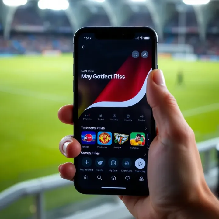 Android smartphone displaying the Msport app download page from a trusted source