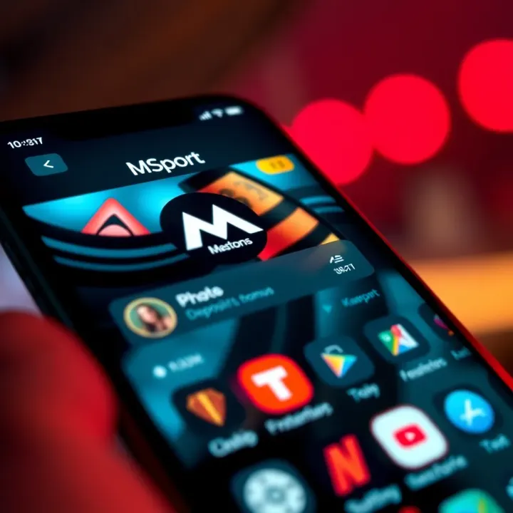 Illustration showing a glowing bonus symbol over a smartphone displaying a betting app interface