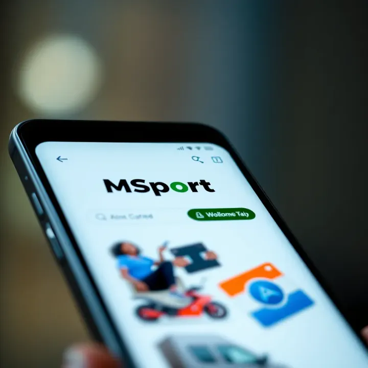 Customer support representative assisting a caller with Msport Nigeria inquiries