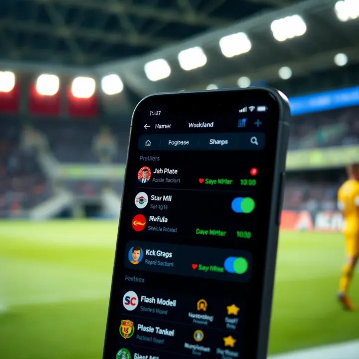 Online sports store showcasing athletic gear and accessories on a digital interface
